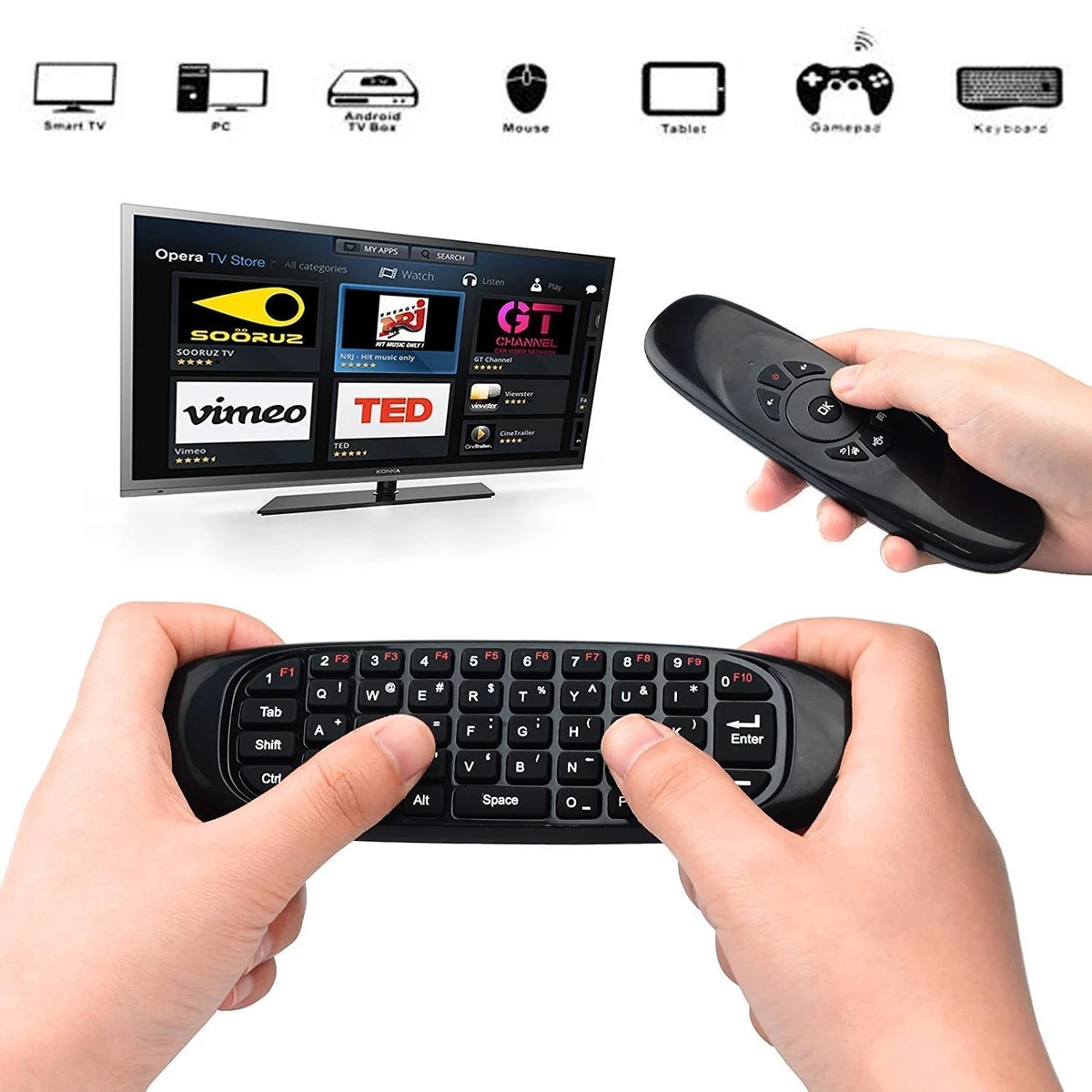 Air Mouse Remote Wireless Keyboard