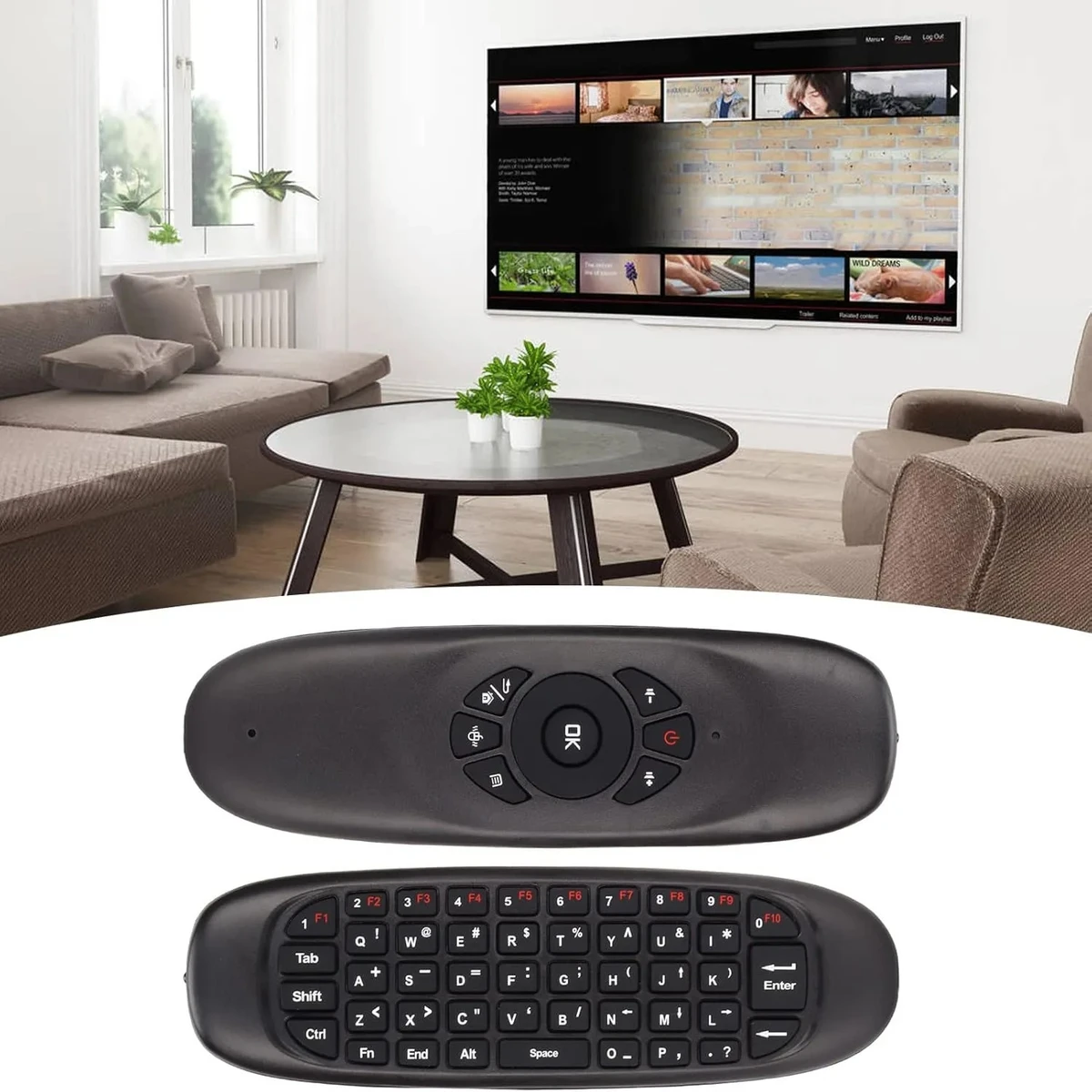 Air Mouse Remote Wireless Keyboard