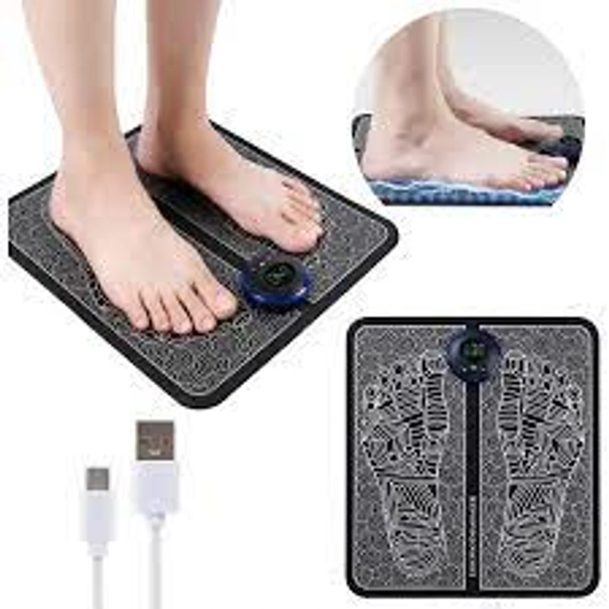 EMS Foot Massager | Folding Portable Feet Massage Machine |