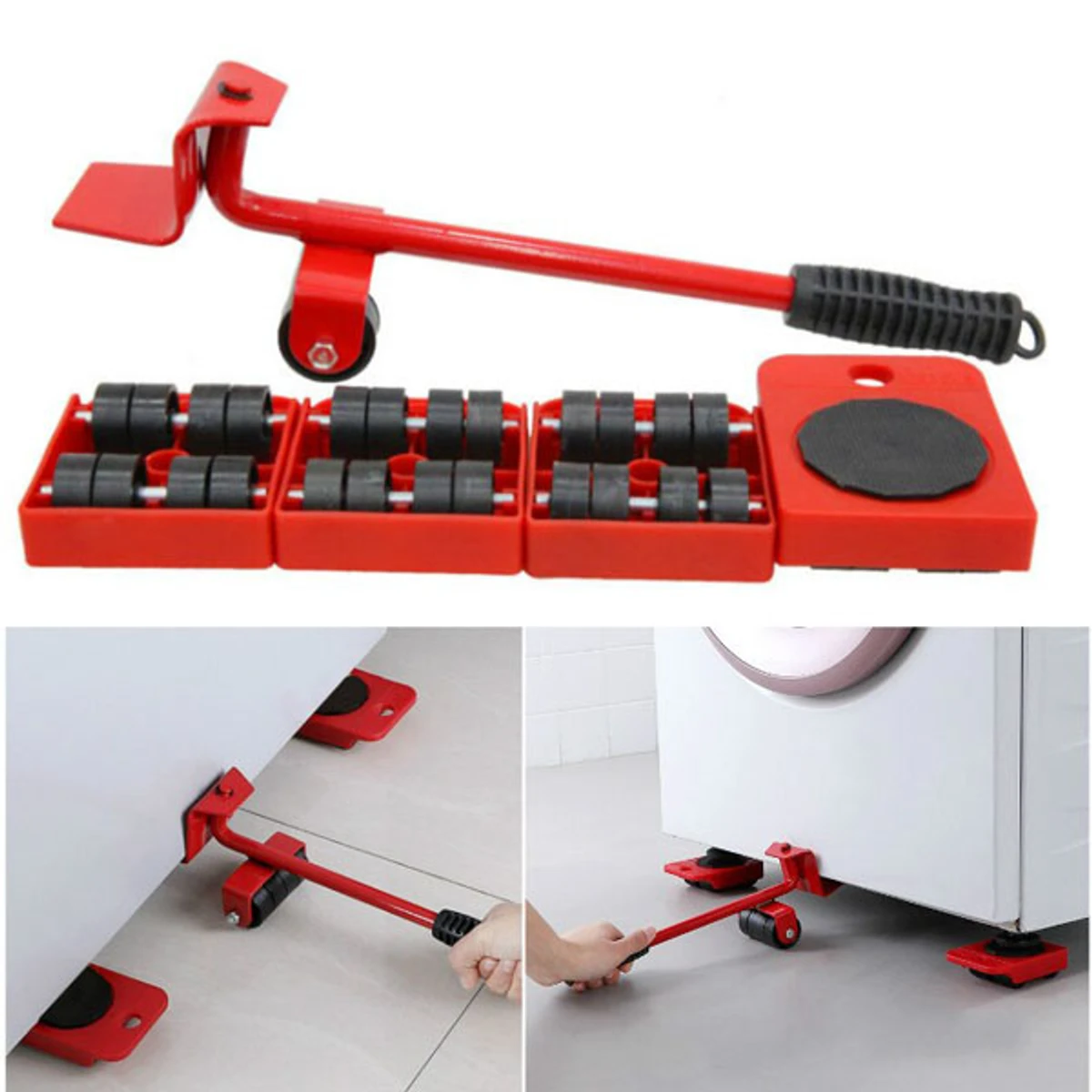 Furniture Easy Moving Tool Set Heavy Furniture Moving & Lifting System