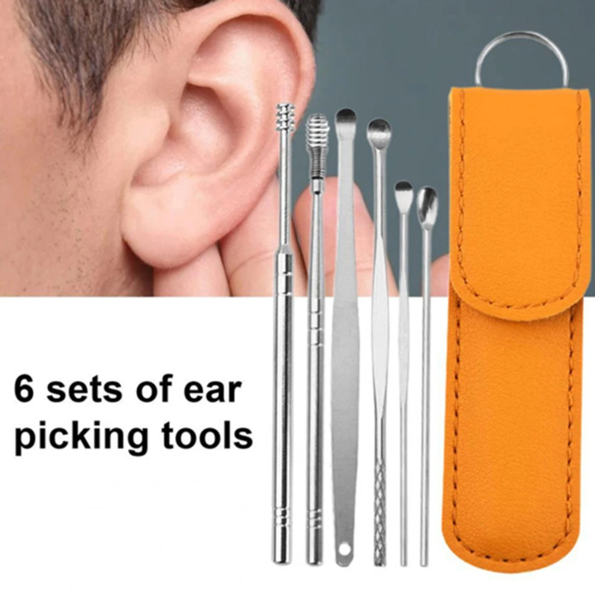 Mini Pocket Ear Wax Set