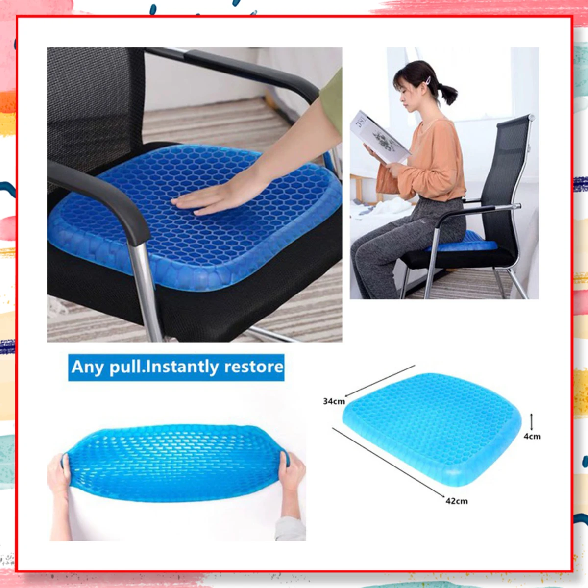 Silicone Egg Sitter Cushion