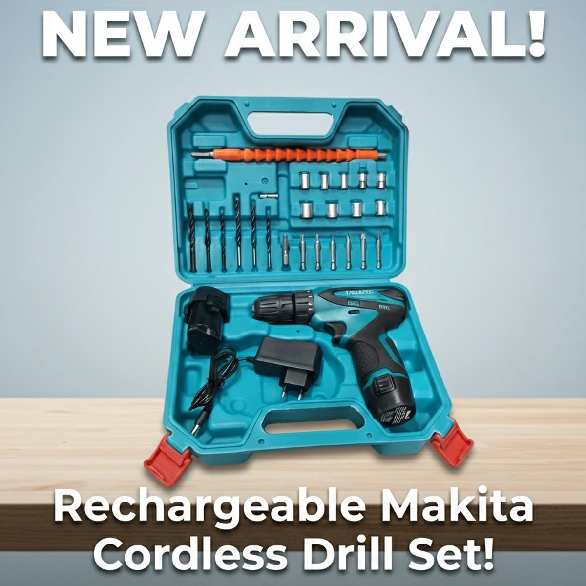 Rechargeable Makita Cordless Drill machine Set