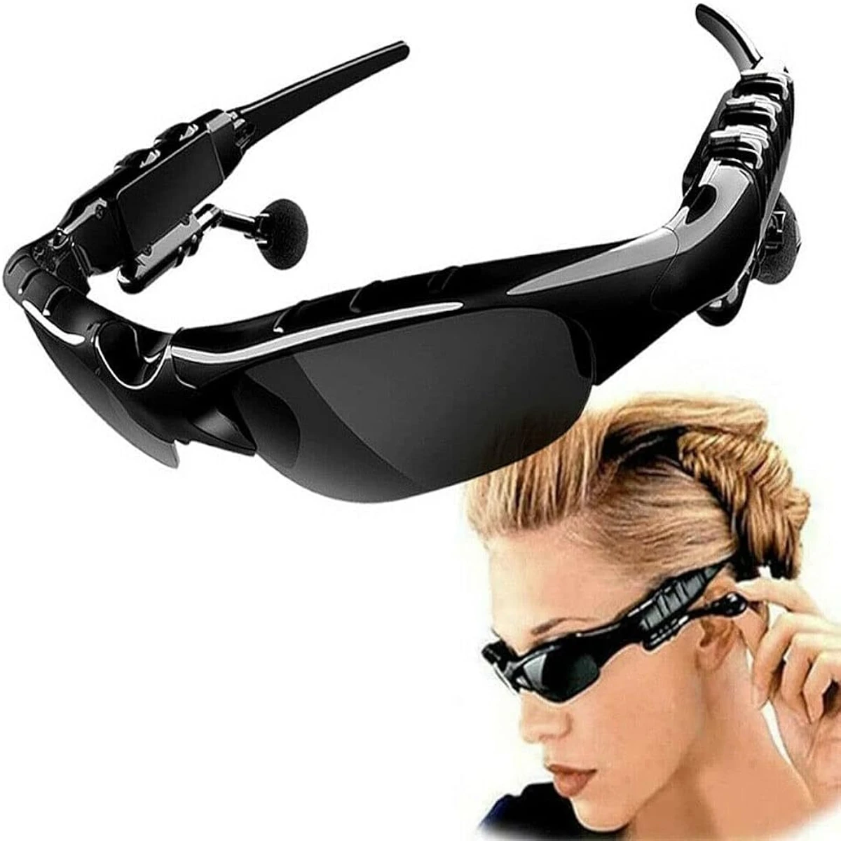 Wireless Bluetooth Sunglasses Headset Headphone