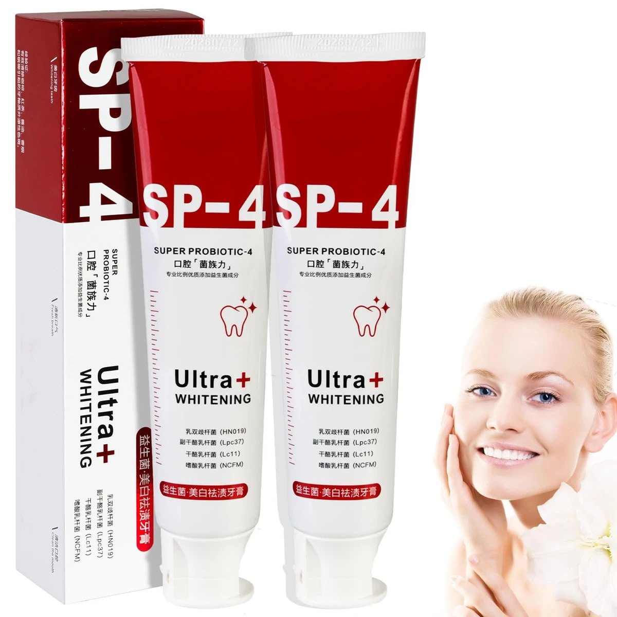 SP-4™ Probiotic Whitening Toothpaste (100 GM)