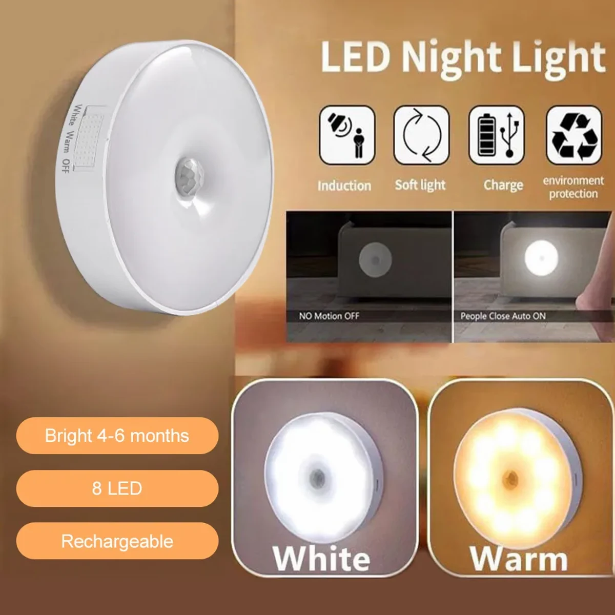 MOTION SENSOR LED LIGHT