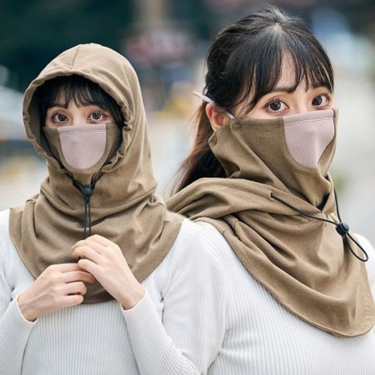 2 পিস Windproof Full Face Mask
