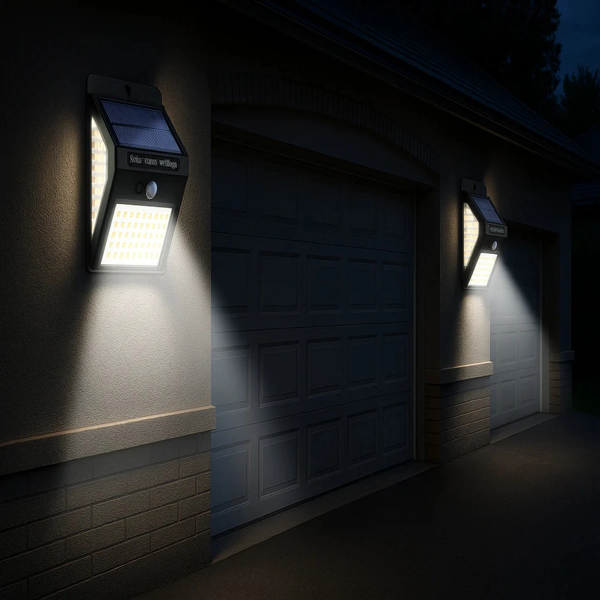 30 LED Solar Lights PIR Motion Sensor Wall Light