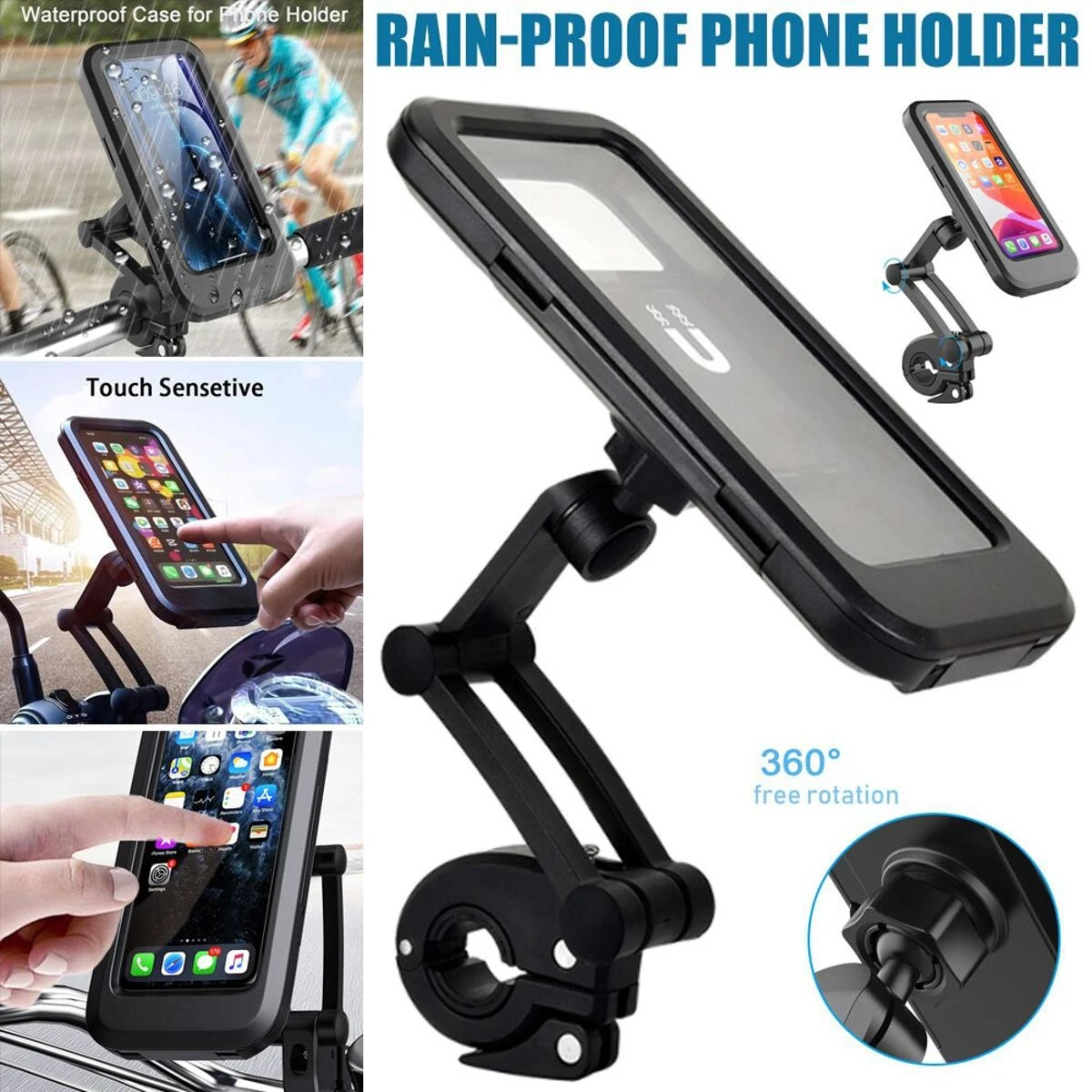Waterproof Phone Holder Case