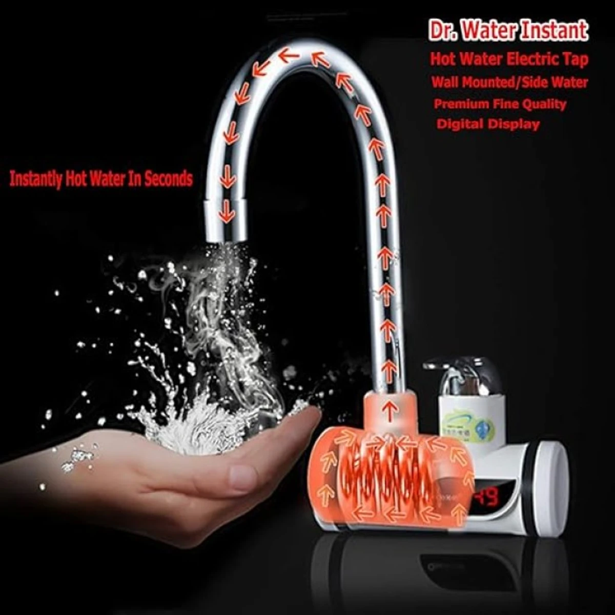 Digital Instant Hot Water Tap