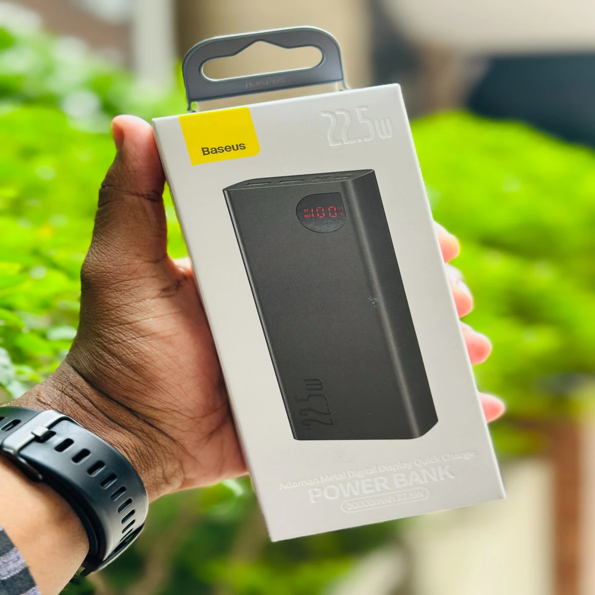 Baseus PPADM20S 20000mah Adaman Metal Fast Charging Power Bank Black (22.5W)