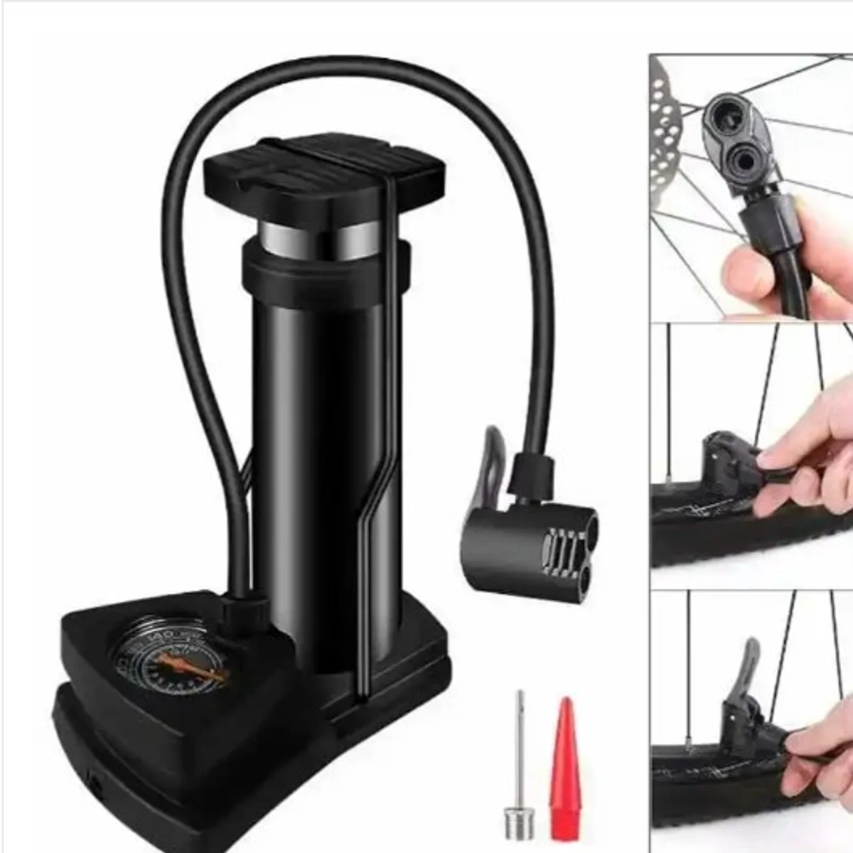 পাওয়ারফুল ফুট পাম্পার সাথে ম্যানোমিটার